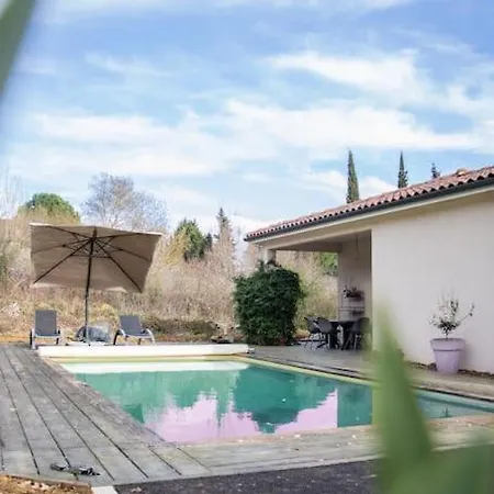 Villa Grande Avec Vue Et Piscine